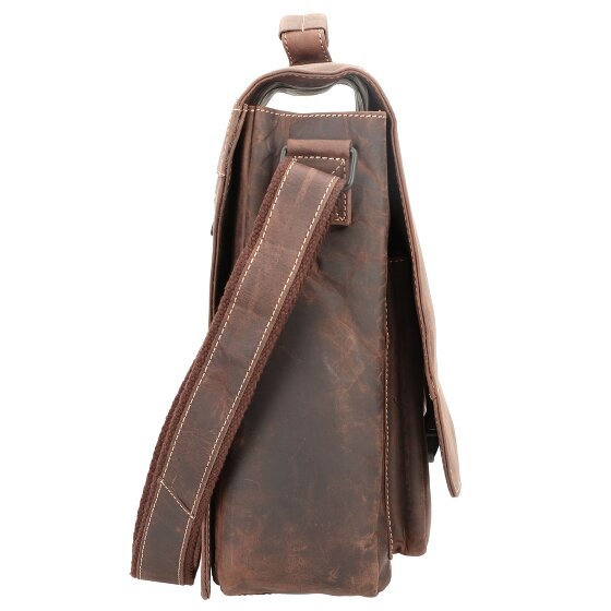 Jack Kinsky Baltimore 6 Aktentasche Leder 37 cm