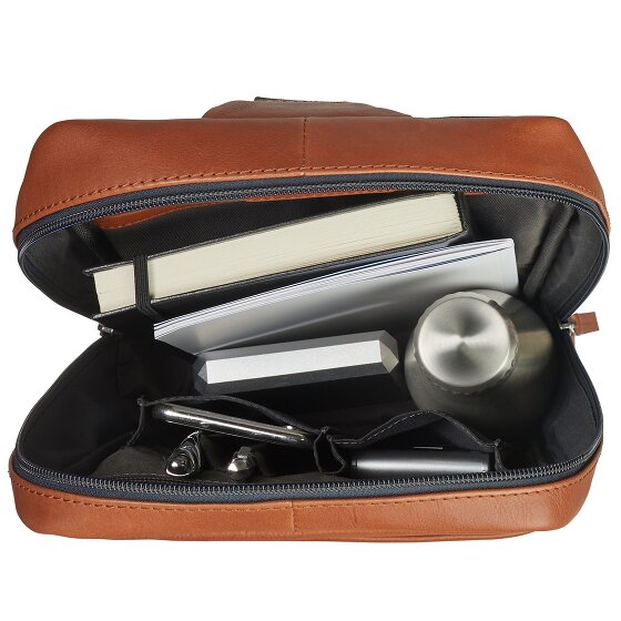 Leonhard Heyden Hamburg Umhängetasche Leder 20 cm