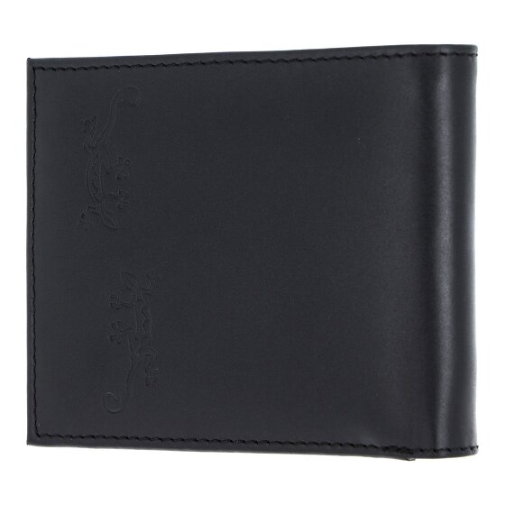 oxmox Leather Geldbörse RFID Schutz Leder 12 cm