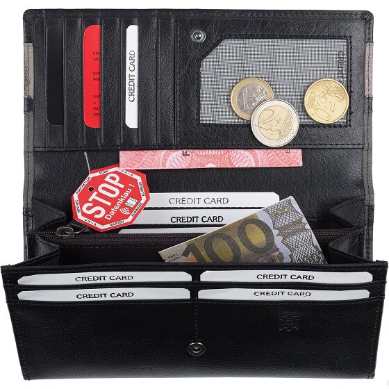 Bench Geldbörse RFID Leder 18,5 cm