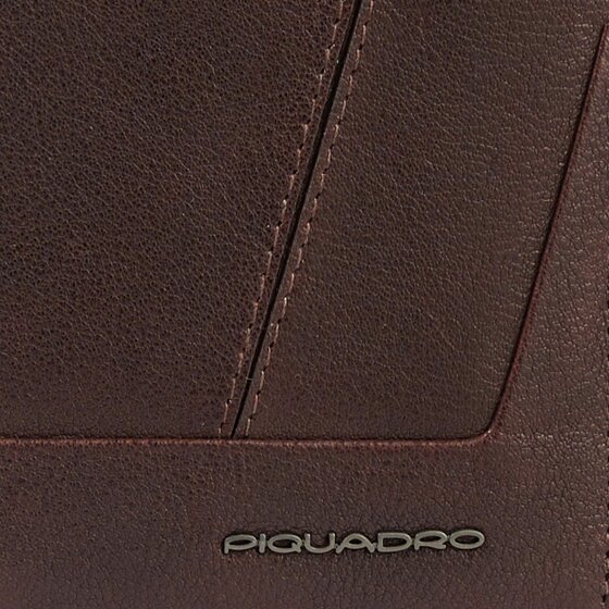 Piquadro Carl Geldbörse RFID Schutz Leder 10 cm