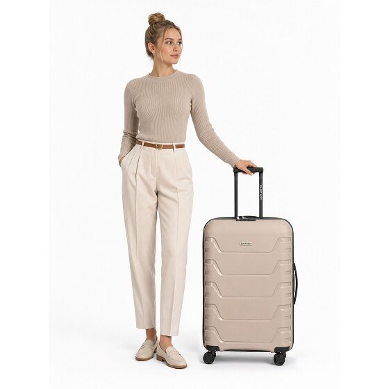 Smartbox Edition 01 4 Rollen Trolley 66 cm mit Dehnfalte