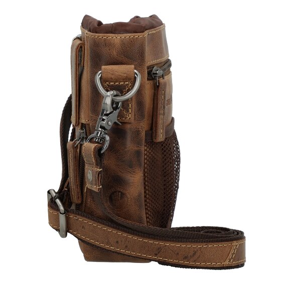 Greenburry Vintage Mini Bag Umhängetasche Leder 13 cm