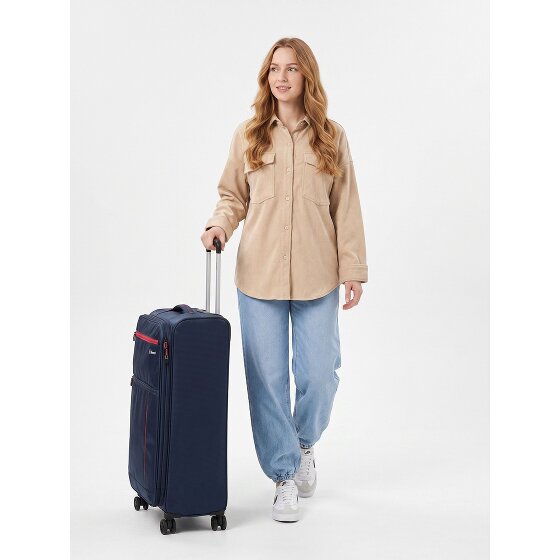 Benzi 5825 4 Rollen Trolley L 78 cm mit Dehnfalte