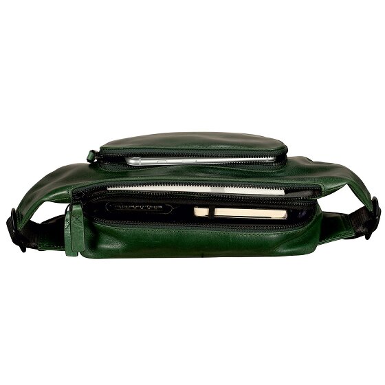 Leonhard Heyden Porto Gürteltasche Leder 28 cm
