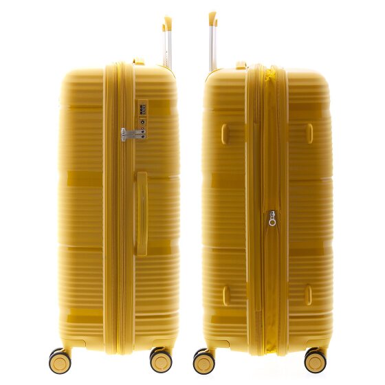 Gladiator 0800 4 Rollen Trolley 76 cm mit Dehnfalte