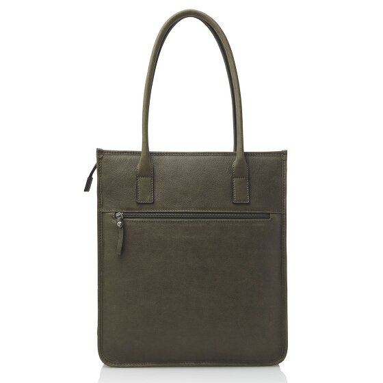 Castelijn & Beerens Carisma Schultertasche RFID Schutz Leder 39 cm Laptopfach