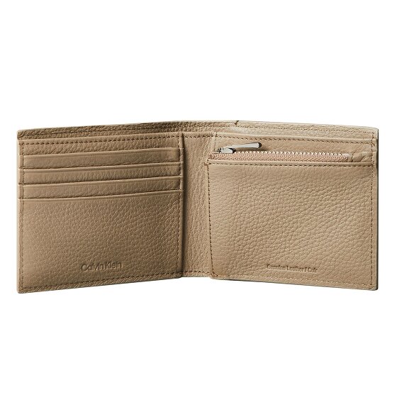 Calvin Klein CK Leather Geldbörse RFID Schutz Leder 11 cm