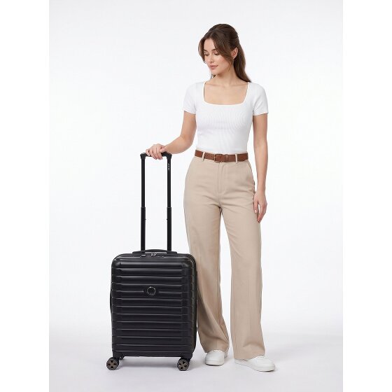 Delsey Paris Shadow 5.0 4 Rollen Kabinentrolley 55 cm mit Dehnfalte