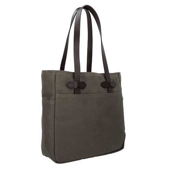 Filson Luggage Twill Shopper Tasche Leder 35.5 cm