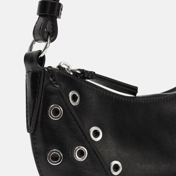 LES VISIONNAIRES Enya Mini Rivet Schultertasche Leder 27 cm