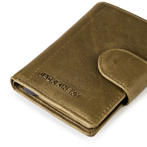 Jack Kinsky Aruba Geldbörse RFID Schutz Leder 7.5 cm