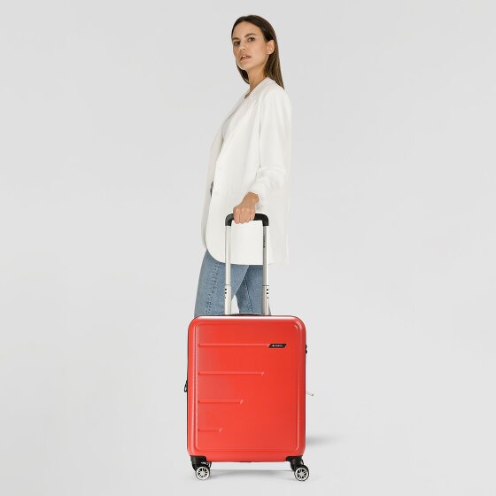 Gabol Future Plus 4 Rollen Kabinentrolley 55 cm mit Dehnfalte