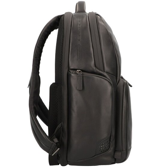 Piquadro Urban Business-Rucksack RFID Schutz Leder 44 cm Laptopfach