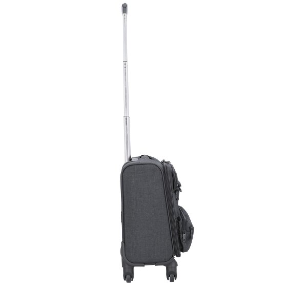 Lightpak Ronney 4-Rollen Businesstrolley 45 cm Laptopfach