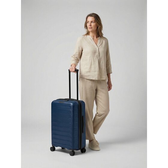 d&n Toronto 4 Rollen Trolley M 65 cm mit Dehnfalte