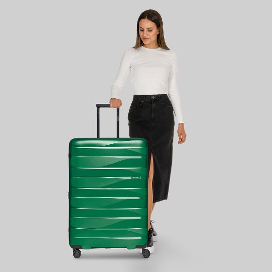 Bergpfeil Travel 4-Rollen Trolley L 75 cm mit Dehnfalte