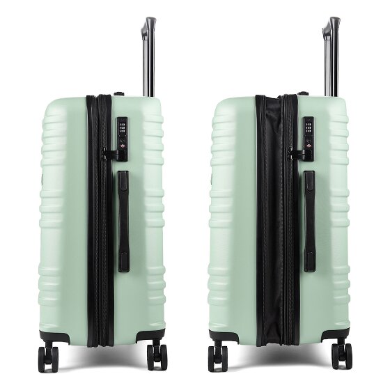 Pack Easy Mena 4 Rollen Trolley 64 cm mit Dehnfalte