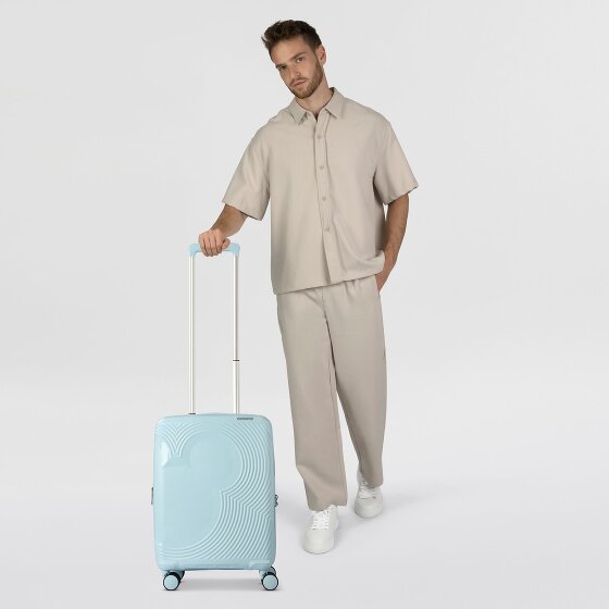 American Tourister Mickey Magic 4 Rollen Kabinentrolley 55 cm mit Dehnfalte