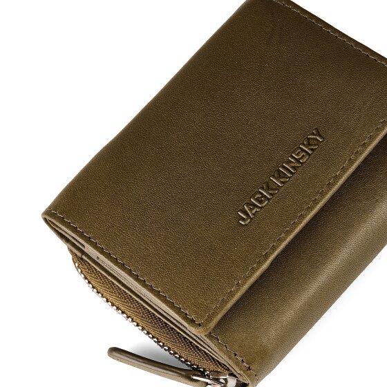 Jack Kinsky Aruba Geldbörse RFID Schutz Leder 10 cm