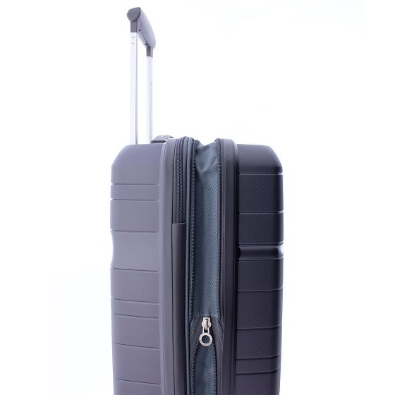 Gladiator 3800 4 Rollen Kabinentrolley 55 cm mit Dehnfalte