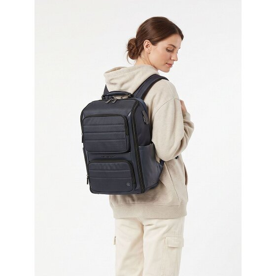 Piquadro Oberon Daypack RFID Schutz 48 cm Laptopfach