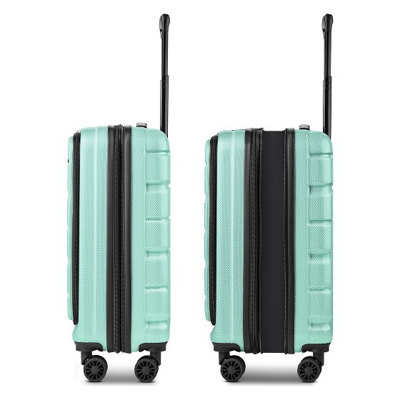 Franky Munich 4.0 4 Rollen Kabinentrolley 55 cm Laptopfach mit Dehnfalte