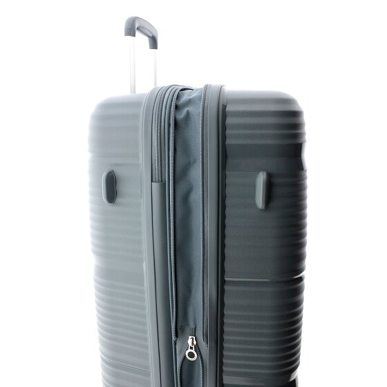 Gladiator 0800 4 Rollen Trolley 76 cm mit Dehnfalte