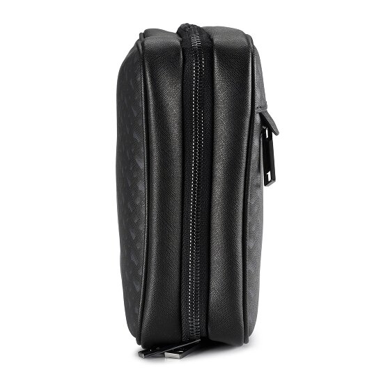 Boss Zair Kulturbeutel Leder 28 cm