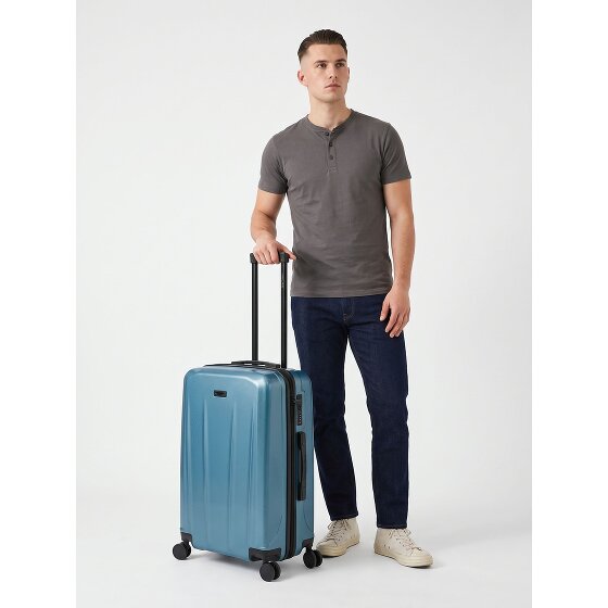 Police New York 4 Rollen Trolley M 62 cm mit Dehnfalte