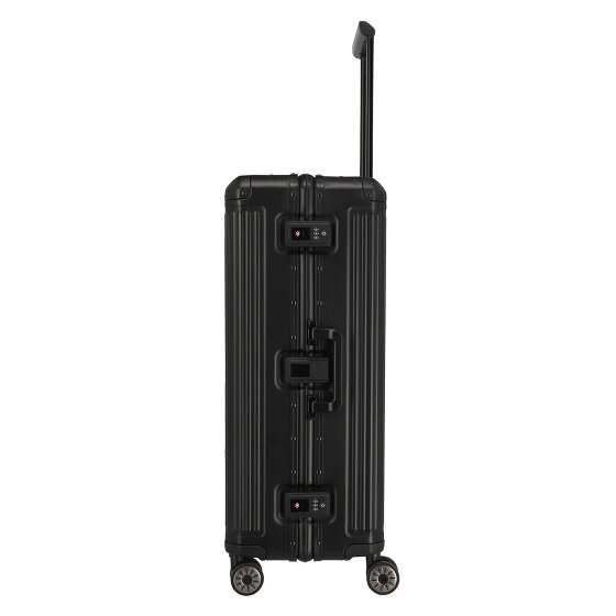 Travelite Next 4-Rollen Trolley Aluminium 77 cm