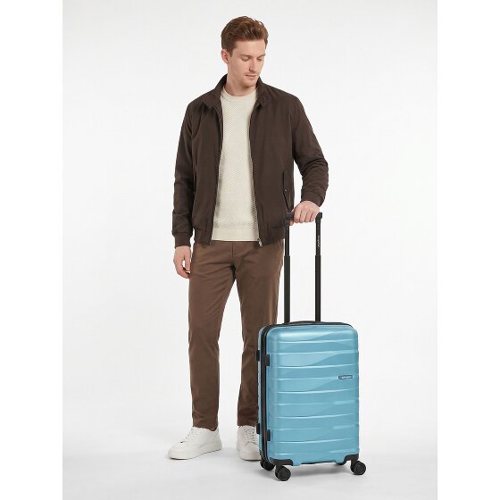 Bergpfeil Travel 4 Rollen Kabinentrolley S 55 cm mit Dehnfalte