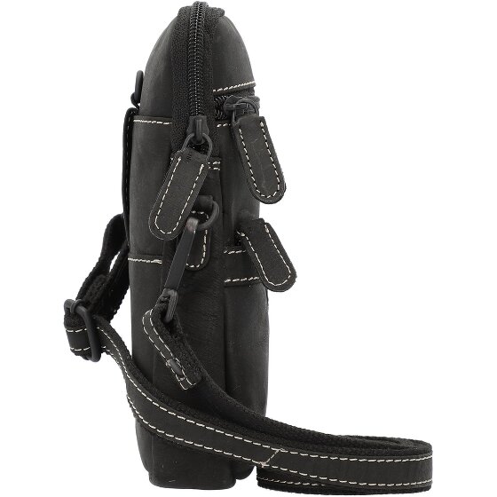 Jack Kinsky Baltimore 11 Umhängetasche Leder 16 cm