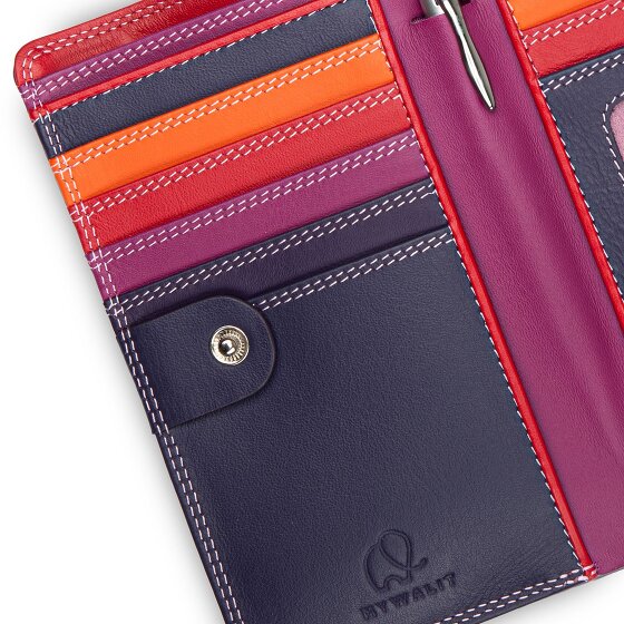 Mywalit Geldbörse RFID Schutz Leder 8 cm