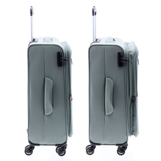 Gladiator 3700 4 Rollen Trolley 66 cm mit Dehnfalte