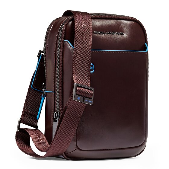 Piquadro Blue Square Mini Bag Umhängetasche Leder 17 cm