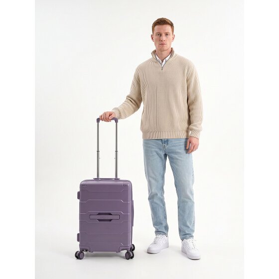 Heys ReNew 4 Rollen Kabinentrolley S 53 cm mit Dehnfalte