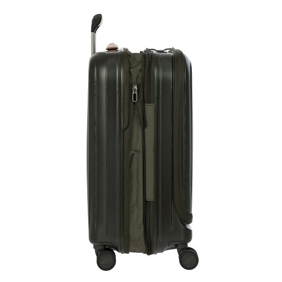 Bric's Taormina 4 Rollen Trolley S 57 cm mit Dehnfalte