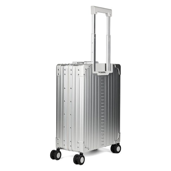 Aleon Business 4-Rollen Kabinentrolley Aluminium 55 cm