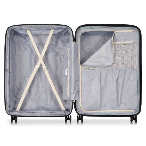 Delsey Paris Shadow 5.0 4 Rollen Trolley 82 cm mit Dehnfalte