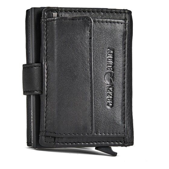 Greenburry Vintage Geldbörse RFID Schutz Leder 10 cm
