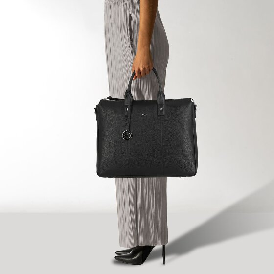 Braun Büffel Hanna Shopper Tasche Leder 39 cm Laptopfach