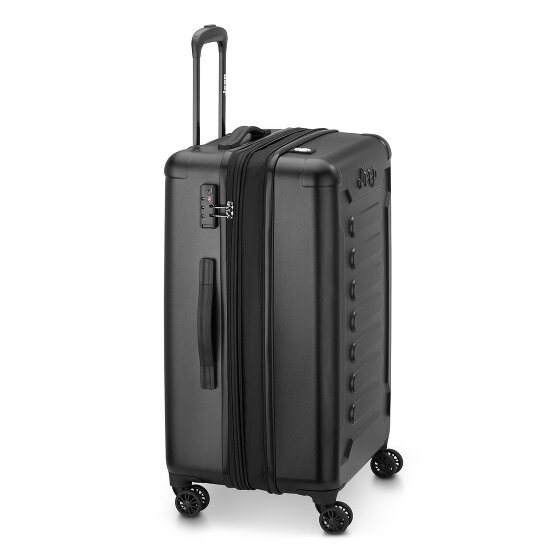 Jeep JH004C 4 Rollen Trolley 68 cm mit Dehnfalte