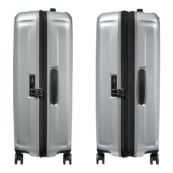 Samsonite Nuon 4 Rollen Trolley 75 cm mit Dehnfalte
