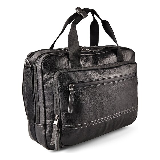 camel active Traces Aktentasche Leder 39 cm Laptopfach