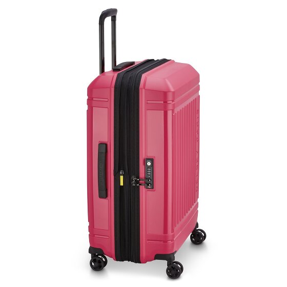 Delsey Paris Lutece Se 4 Rollen Trolley 68 cm mit Dehnfalte