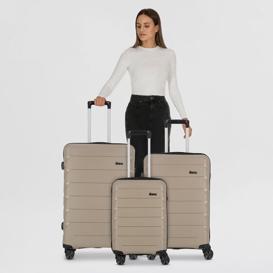 d&n Travel Line 4100 4 Rollen Kofferset 3-teilig