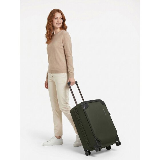Samsonite Splendix 4 Rollen Trolley 66 cm mit Dehnfalte