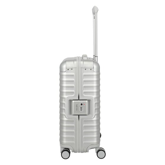 Titan Eternity 4-Rollen Kabinentrolley S Aluminium 55 cm