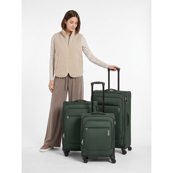 Travelite Priego 4 Rollen Kofferset 3-teilig